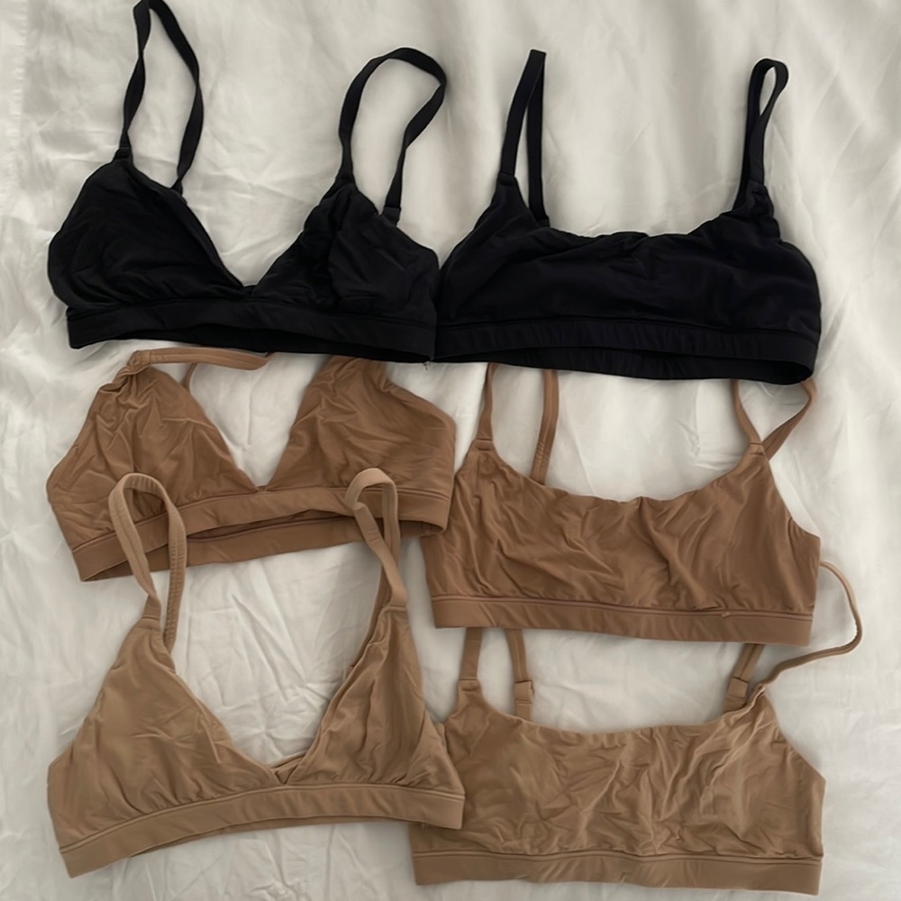 6 SKIMS XS BRALETTE BUNDLE